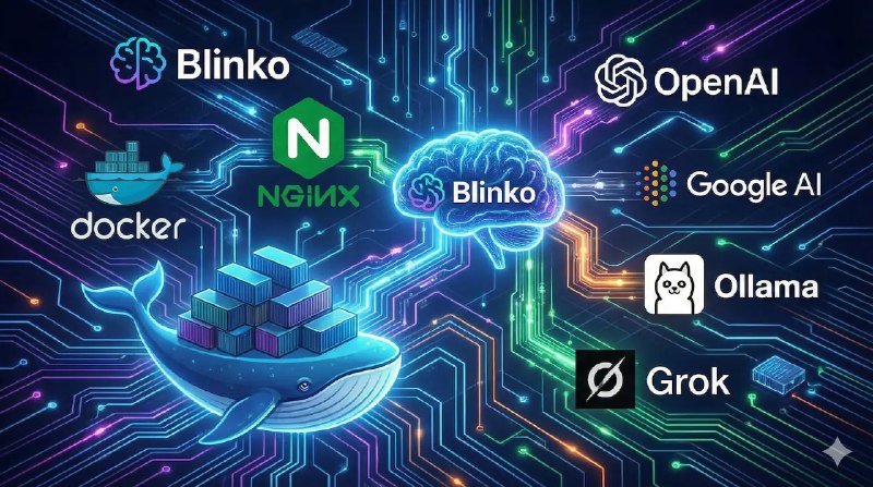 Blinko 开源 AI 知识库 Docker 部署指南